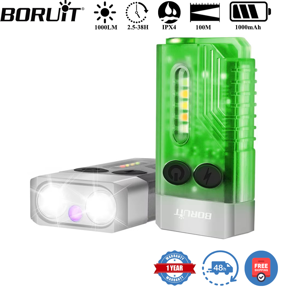 BORUiT V10 Keychain UV LED EDC - огляд і ціна Fidget Cube Original
