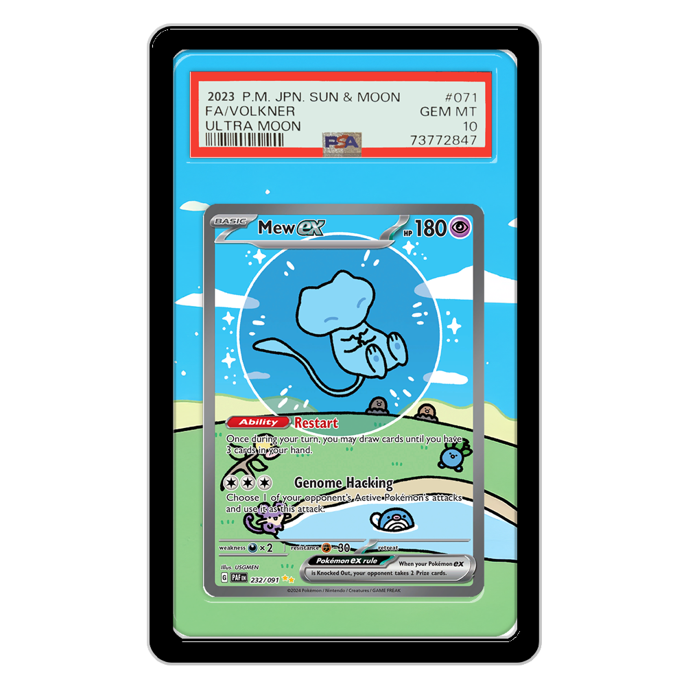 Pokemon Cards Display PTCG Mew - огляд і ціна Display Case Acrylic