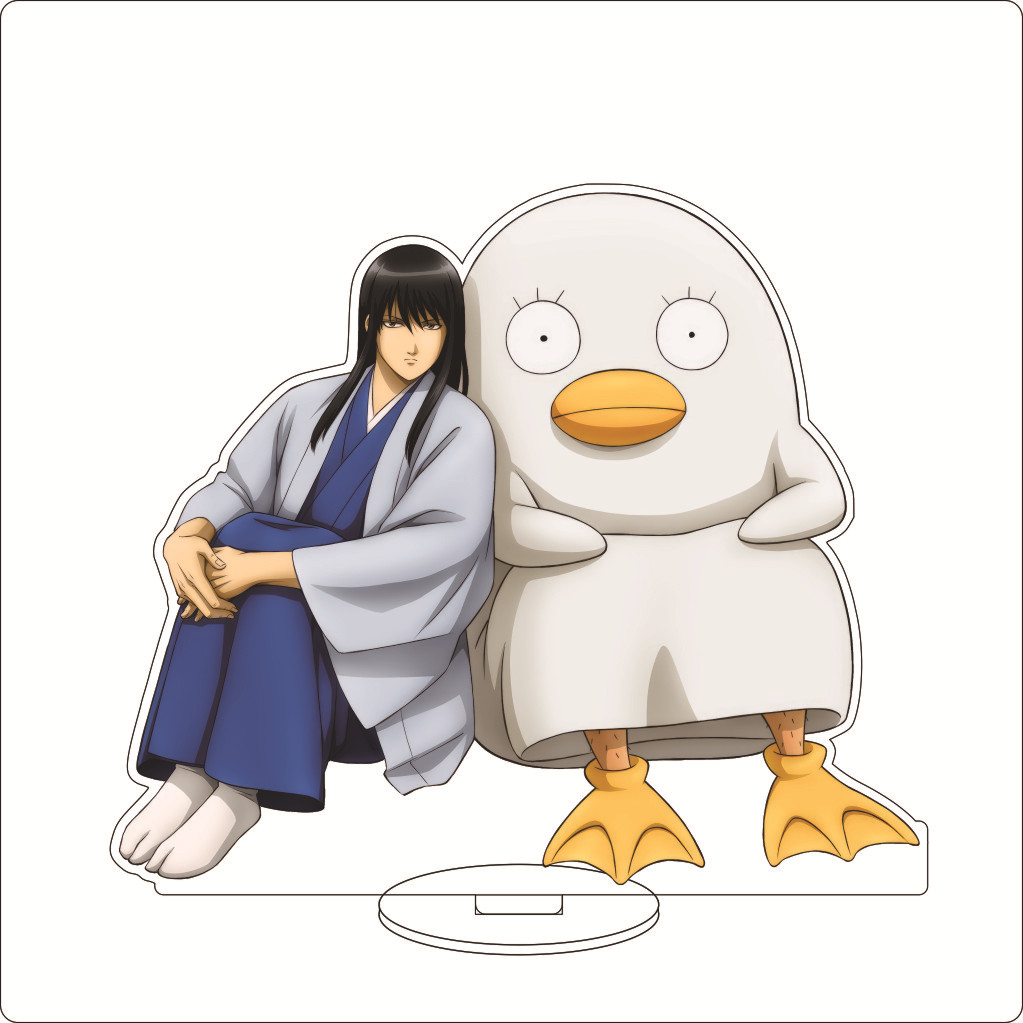16CM Anime Gintama Sakata Gint - огляд і ціна Figma Stand Set