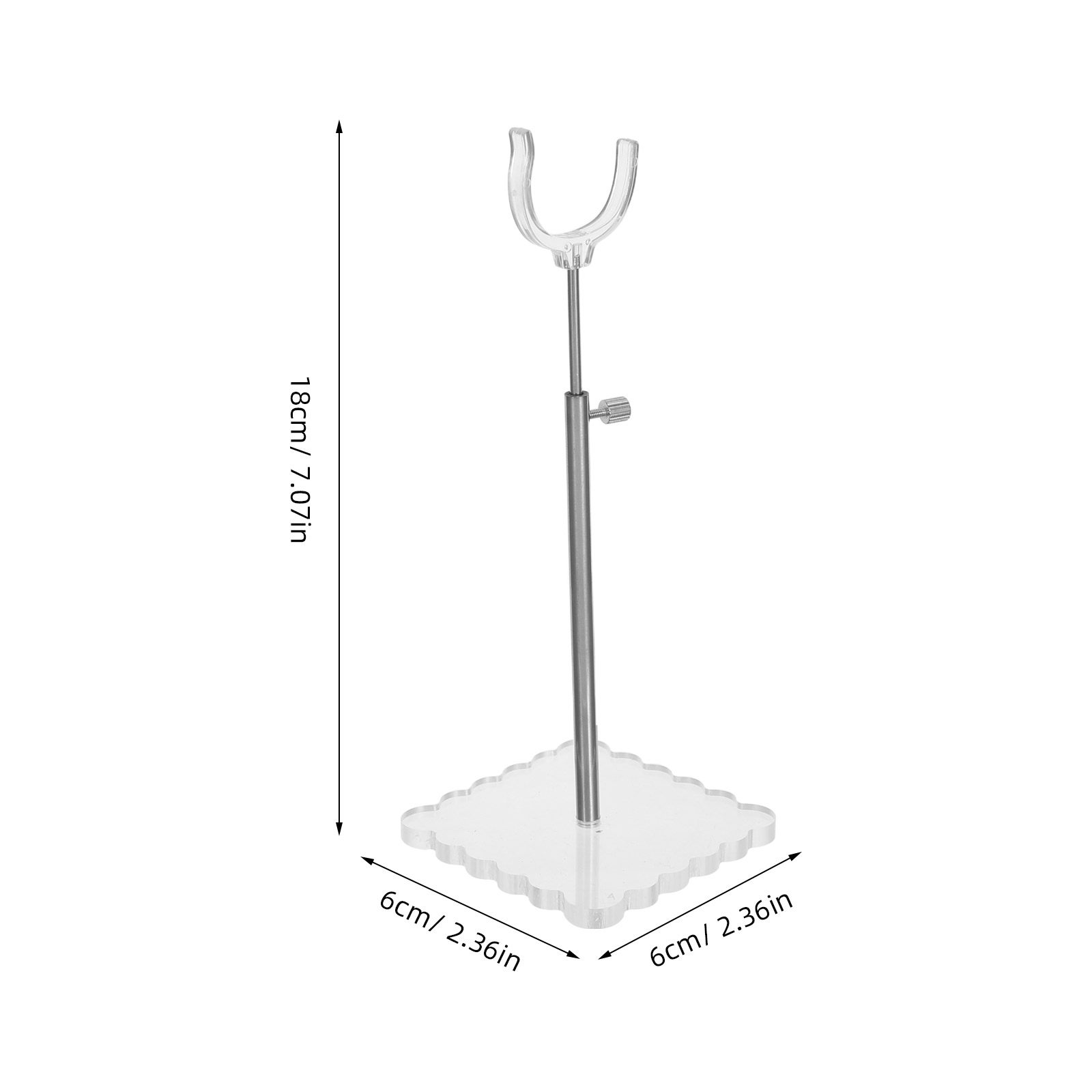 1Set Adjustable Acrylic Displa - огляд і ціна Action Figure Stand