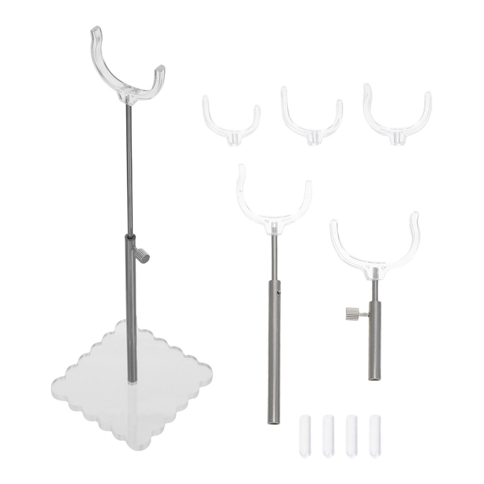 1Set Adjustable Acrylic Displa - огляд і ціна Action Figure Stand