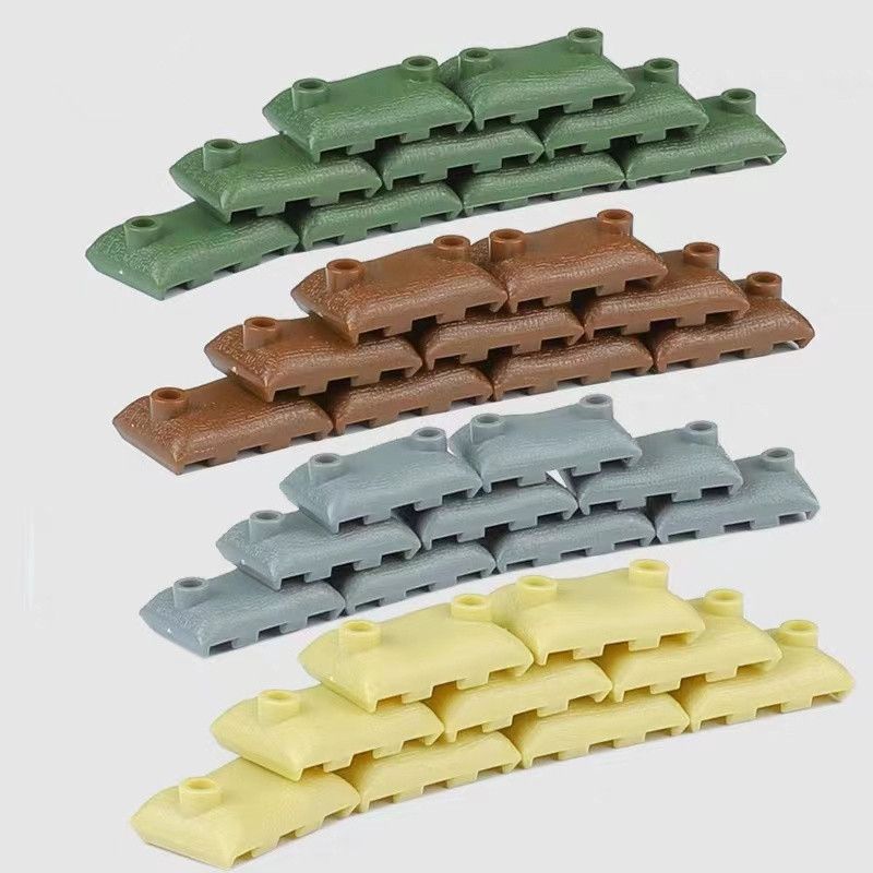 50PCS MOC Military Sandbag Bui - огляд і ціна Lego Minifigure Holder