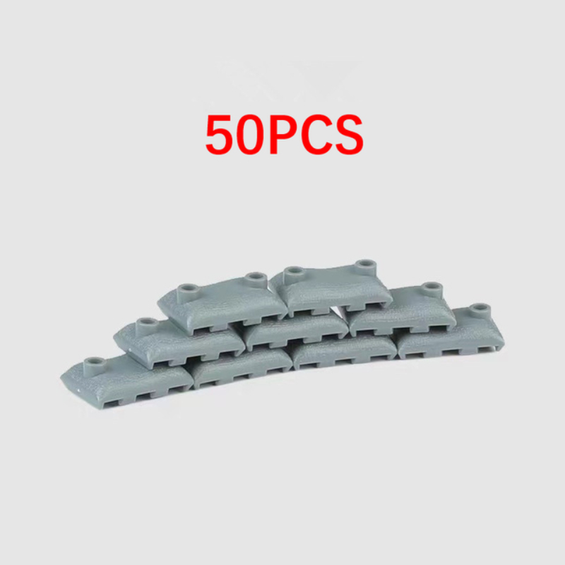 50PCS MOC Military Sandbag Bui - огляд і ціна Lego Minifigure Holder
