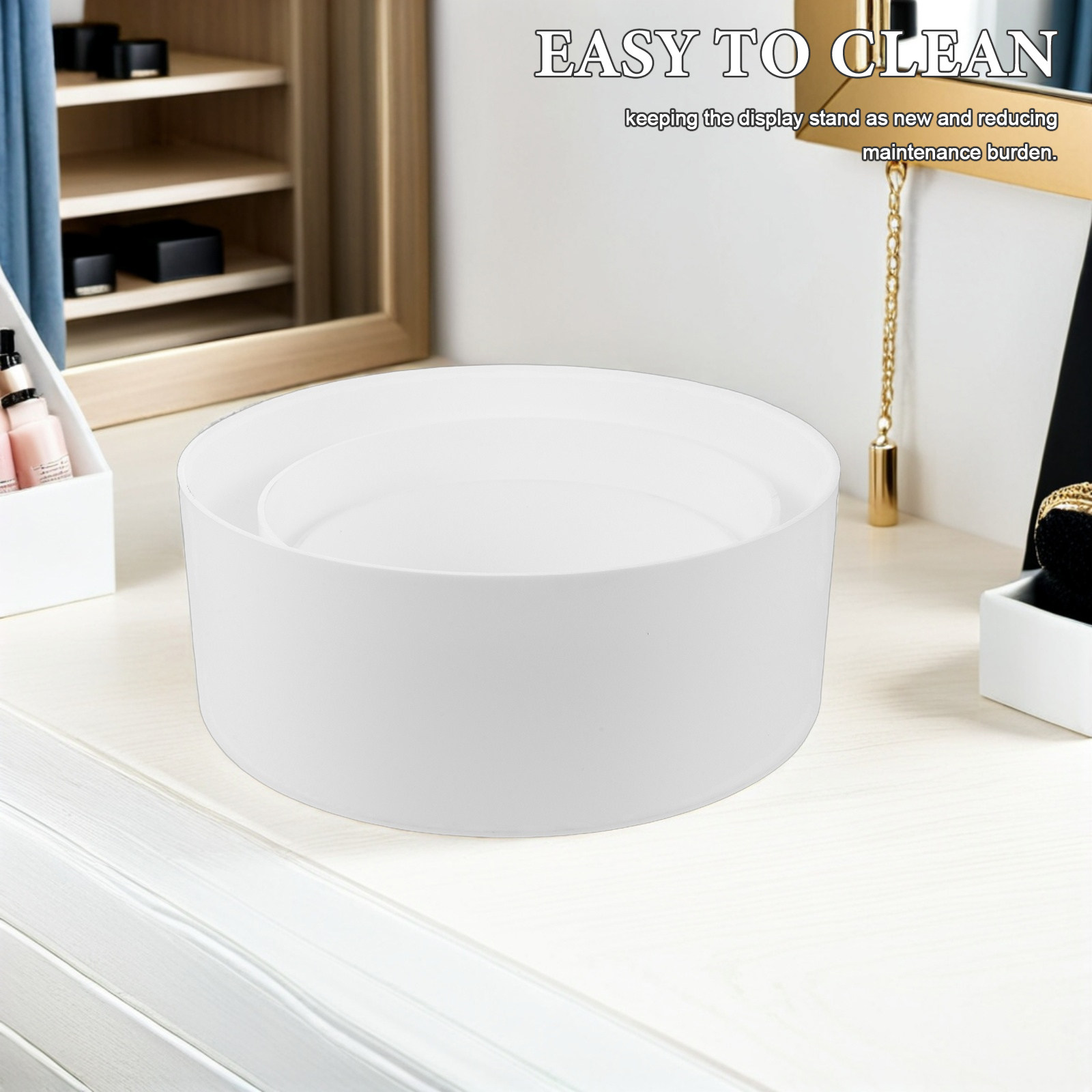 3Pcs Round Acrylic Riser Displ - огляд і ціна Display Risers Set