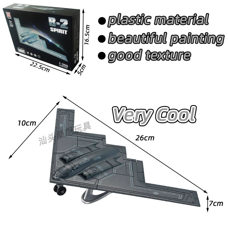 1:200 Scale plane US Air Force - огляд і ціна Model Airplane Plastic
