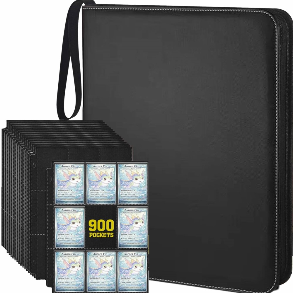 900 Pockets Card Binder Album  - огляд і ціна Pokemon Binder Card