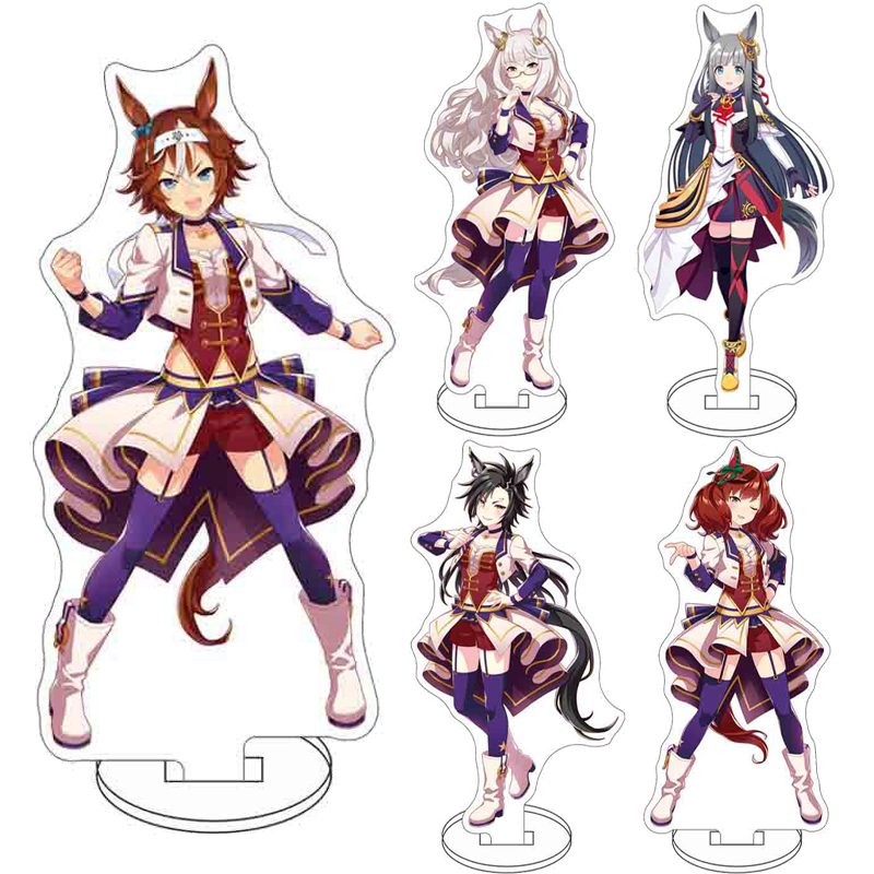 16CM Anime ‌Game Uma Musume Pr - огляд і ціна Figma Stand Set