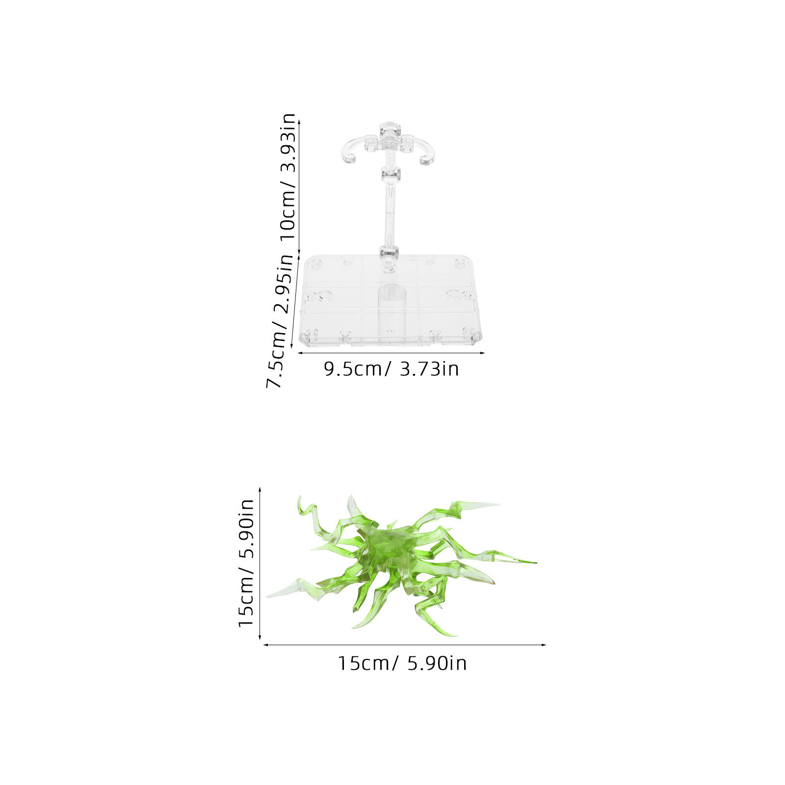 1Set Handstand Stable Adjustab - огляд і ціна Action Figure Stand