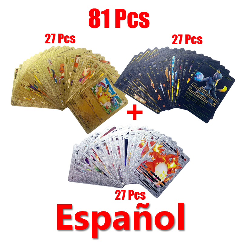 81-15Pcs Pokemon Cards Gold Si - огляд і ціна Pokemon Binder Card