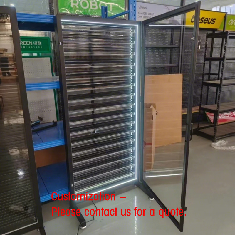 custom.Lockable Wall Cabinet B - огляд і ціна Graded Card Display