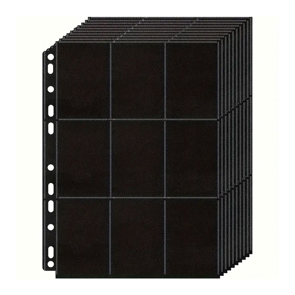 10Pack Black 9-Pocket A4 Tradi - огляд і ціна Trading Card Binder