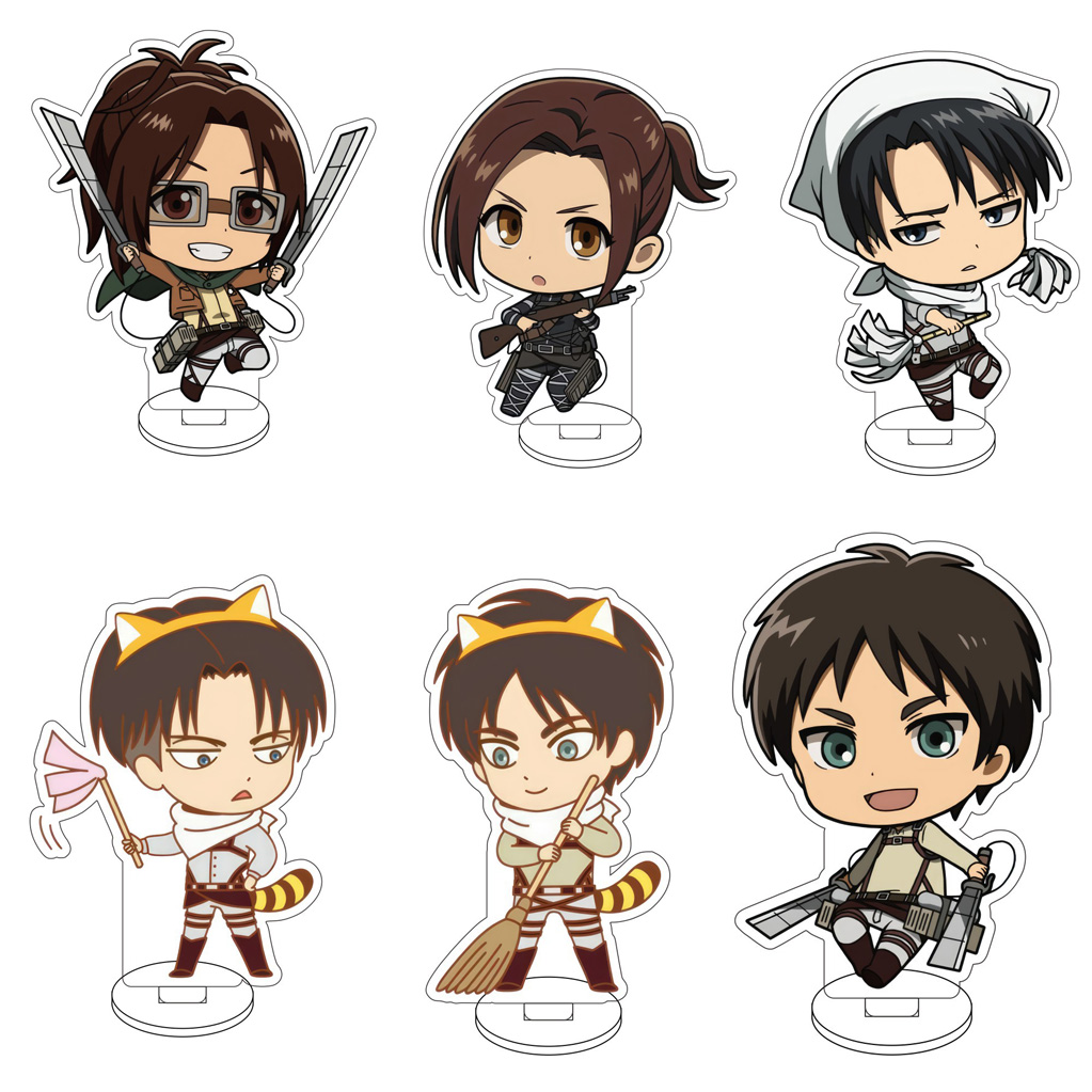 10CM Anime Attack on Titan Ere - огляд і ціна Figma Stand Set