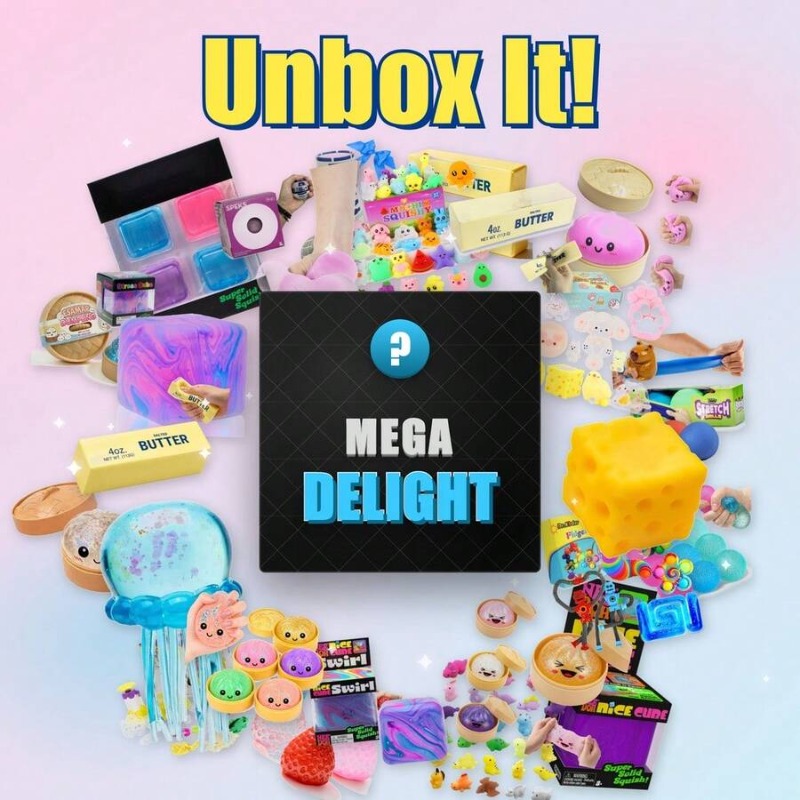 Mix Squishy Blind Box Funny Ra - огляд і ціна Mystery Box Blind Bag