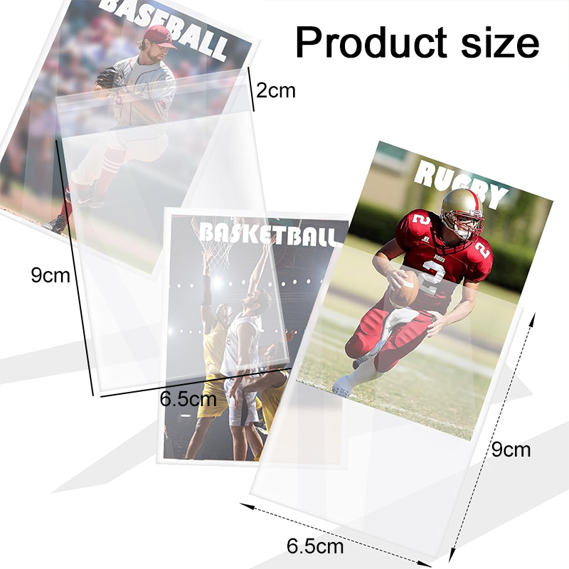 100/200pcs Card Sleeves 65x90m - огляд і ціна Card Penny Sleeve