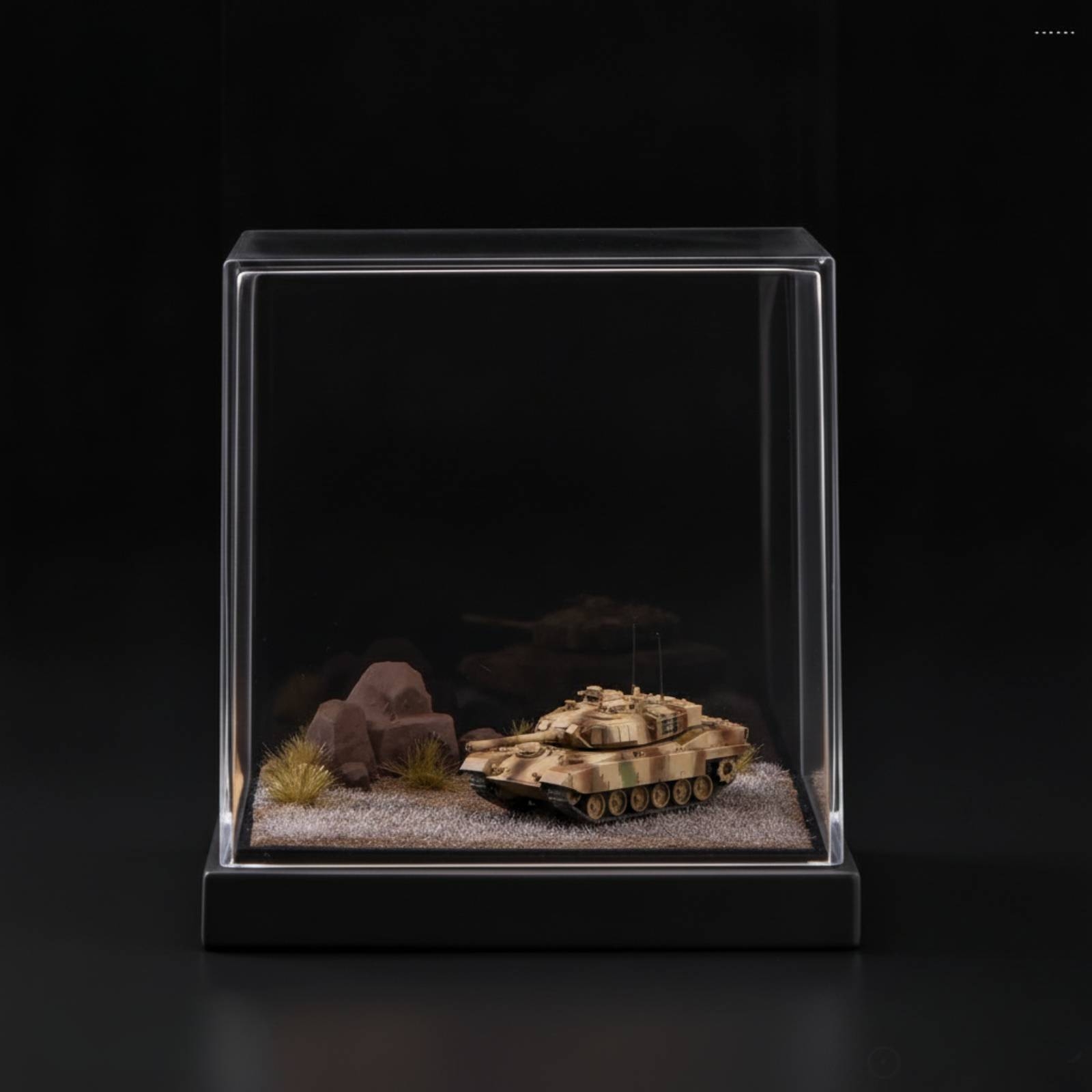 Diorama Base with Acrylic Cove - огляд і ціна Display Case Acrylic